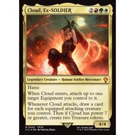 Cloud, Ex-SOLDIER - Commander: FINAL FANTASY (FIC) Multi MTG