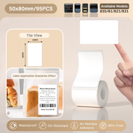 NIIMBOT B1/B21/B3S/B31 Office Classification Label Printing Paper File Folder Side Name Stickers.