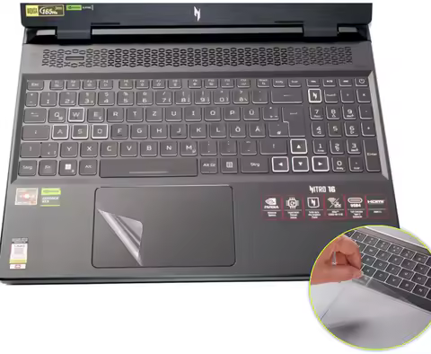 Matte Touch Pad Touchpad Protective Film Sticker Protector For Acer Nitro 16 AN16-41 Nitro 16 Gaming