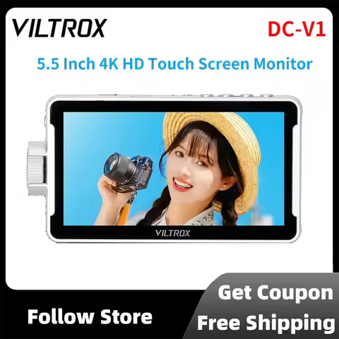 Viltrox DC-V1 5.5 Inch 4K HD 30hz Portable 3D Luts Camera Monitor with HDMI Input Output Field Direc