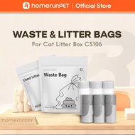 HomerunPet Waste & Used-Litter Bags for CS106 Automatic Cat Litter Box