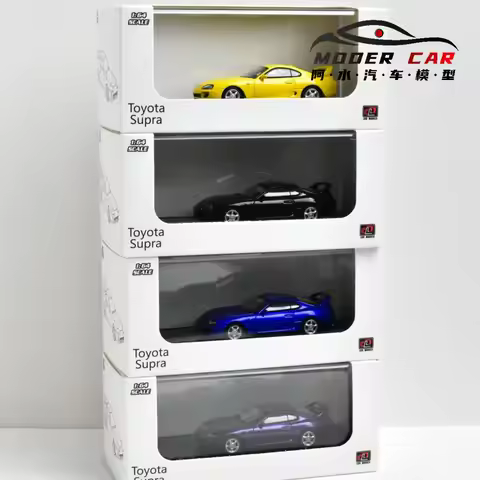 LCD 1:64 Collection Supra A80 Giftable Diecast Model Car
