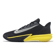 Nike Basketball Shoes Precision VII Men's Black Yellow Low-Top 7th Generation Practical Combat Sport