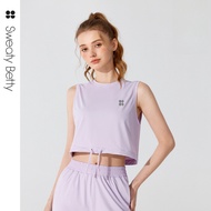 Sweaty Betty Fitness Sports Top Yoga Vest Short-Sleeved Women's t-Shirt Running Wear