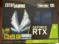 ZOTAC GAMING RTX 3060 Ti Twin Edge OC (一手升級放售)