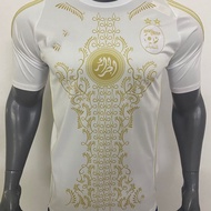 2425 Algeria White Training Jersey Fan Exclusive Football Jersey Short Sleeve Top