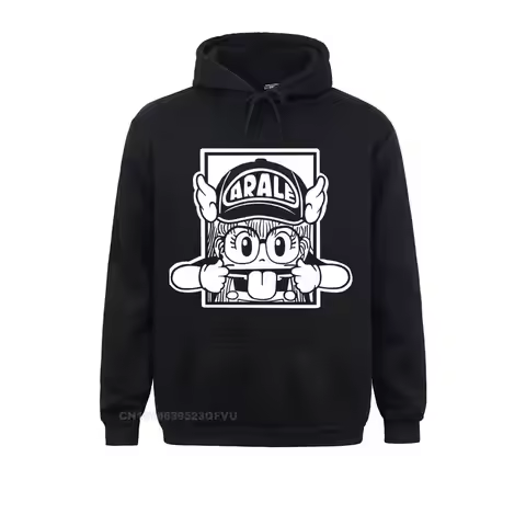 Arale Men Women Dr Slump Toriyama Anime Manga 90s Cute Robot 80s Leisure Tees Long Sleeve Hoodie Cot