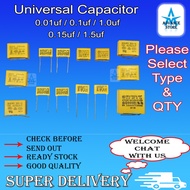 0.01uf 0.1uf 1.0uf 0.15uf 1.5uf Capacitor Starting Capasitor Kapasitor