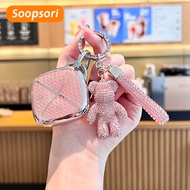 Wuling Cloud Ev Key Case Cover Binguo/ Air EV 2024/2025 Wuling Keyless Remote Key Cover Metal Materi