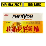 Enervon 100's with Vitamin C Multivitamins Best For Healthy Energy & Stronger Immunity
