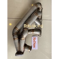 honda interga dc5 k swap civic eg ek k20 k24 turbo manifold (000390)