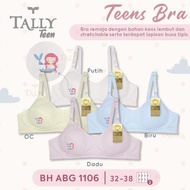 KATUN TALLY BRA BH TEENAGER ANANK ABG 1106 l CUP a l WITHOUT FOAM l WIRELESS l HOOK 2 l SIZE 32 - 38