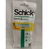 SHICK Exacta 2 Sensitive (2+1 razors)