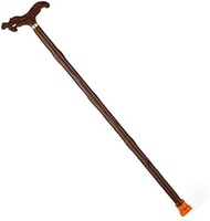 ZHENGDANG The Old Wood Carved Stick Wings Wood Rosewood Crutches Leading The Elderly Cane
