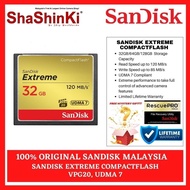 SanDisk Extreme Compact Flash 32GB/64GB/128GB 120MB/s CompactFlash CF Memory Card