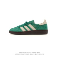 HANDBALL SPECIAL Low-Top Clover Preppy Style Retro Casual Sneakers with Rubber Sole and Soft Comfort