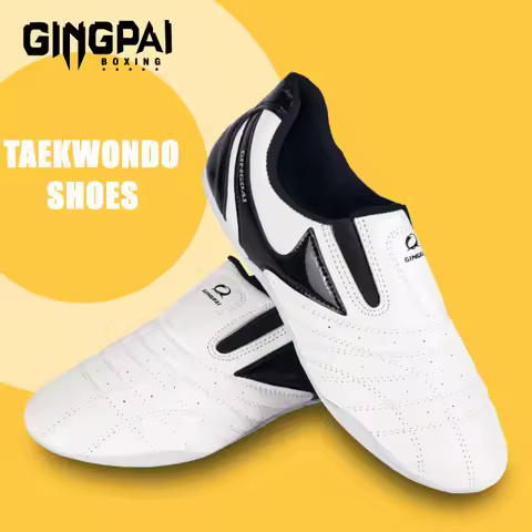 Breathable Taekwondo Shoes Karate Kung Fu Wrestling Martial Arts Shoes Women Men Adult Children Soft