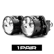 Sinolyn H4 H7 Bi โปรเจ็คเตอร์เลนส์แสงไฟ LED 3นิ้ว Hyperboloid Matrix 25000LM LED ดวงตานางฟ้า DRL โคม