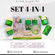 SET EXCLUSIVE GLOW GLOWING 5 IN 1 NEW PACK ORIGINAL HQ