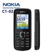 โทรศัพท์มือถือปุ่มกด ของแท้ Nokia C1-02 รองรับทุกค่ายซิม มือถือปุ่มกด 4G ปุ่มกดไทย/เมนูไทย