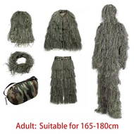 Kostum Karnaval Anak Baju Camo - Setelan Ghillie Sniper Penyamaran - Baju Perang-perangan Motif Lore