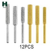 Homyl 12Pcs Diamond Chainsaw Sharpener Bits Chainsaw Mill Chainsaw Sharpening