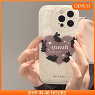 Love Rabbit Air Cushion Phone Case Suitable for iphone15/14promax/13/12/11/XR/XS/X/XSMAX/6/7/8PLUS-DINUO