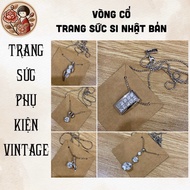 (17.08.25) 2hand BRIGHT WHITE TONE necklace/necklace - Japanese Si Jewelry