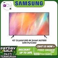 Promo Led Tv Samsung 43 Inch Ua43Au7000Kxxd Smart Tv Android Crystal