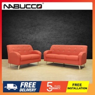 Nabucco 731 Jetty 2+3 Sofa Set[Can Choose Casa Leather or Water Resistance Fabric][Delivery in West Malaysia Only]