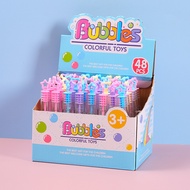 48Pcs Bubble Stick Mini Bubble Wands Stick Portable Kid Toys Bubbles Stick Wholesale Paninda Lootbag