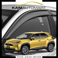 Toyota Yaris Cross - Car Window Door Visor Rain Deflector Guard (KAM AUTO MART PTE LTD)