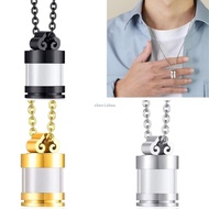 CH* Memorial Cremation Urn Jewelry Pet Cremation Jewelry  Necklace Creative Pet Cremation Jewelry Ur