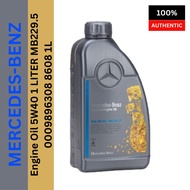 A 000 989 52 04 11 FIFW Mercedes Benz Original Engine Oil 5W40 1 LITER MB229.5 A 000 989 52 04 11 1L