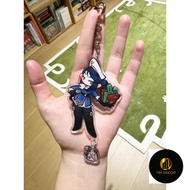 Caitlyn Anime Keychain Women Arcane acrylic Keychain Men Scorn of the Salty