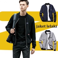 jacket men cotton Casual jaket lelaki waterproof 2025 Spring Autumn New Style Stand Collar Trendy Ba