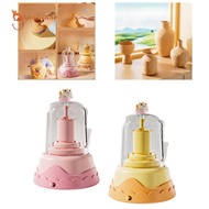 [Gamchiano] Electric Pottery Wheel for Kids, Complete Pottery Kit, Portable Pottery Machine Creative