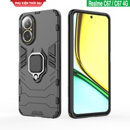 Realme C67 / C67 4G iron man iring shockproof back cover for watching movies