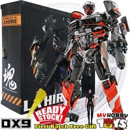 DX9 x Uniquetoys Transform Robot - K3 La Hire (aka Rodimus Hot Rod Movie TLK The Last Knight MPM Sca