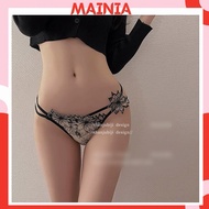 3D Floral Embroidered Lace Panties 9910 MAINIA STORE