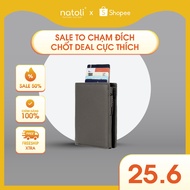 RFID wallet – leather bifold card holder, waterproof smart design for women and men NATOLI Ryder Wal