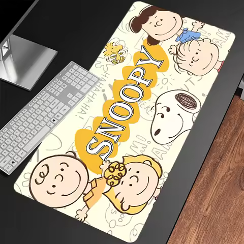 Mouse Pad For Best Gift Rubber Snoopy Gaming Large Dywan Gamer Keyboard Pad Extended Desk Mat Table