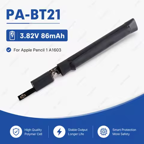 PA-BT21 A1612 Battery 3.82V 86mAh Rechargeable Li-Polymer Replacement Battery for Apple Pencil 1 A16