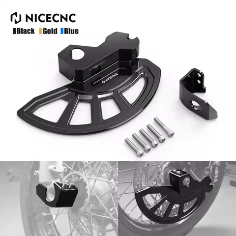 NICECNC For Suzuki DRZ400SM 2005-2024 Aluminum Front Brake Disc Guard & Front Fork Leg Guard DR-Z 40