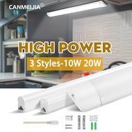 CANMEIJIA T5 T8 Led Tube Light 20W 10W Tube Lights Lamp Led Tube Bar Light For Kitchen Cabinet Light 220/110V Wall Lamp 30/50/60CM
