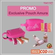 POUCH Exclusive AMURA Cosmetic bag/ waterproof cosmetic Touch/ Cosmetic pouch/ Travel pouch