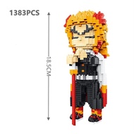 Small Particles Compatible Lego Building Blocks Demon Slayer Assembled Toys