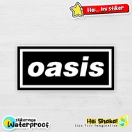 OASIS Stickers British Vinyl Waterproof Music Band Stickers