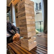 Jenga Giant stacked high building block toys, child adults parent-child game props***Jenga Giant Sta