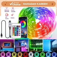 RGB LED Strip Light USB App Control Suitable for Room Decoration TV Backlighting Diodes